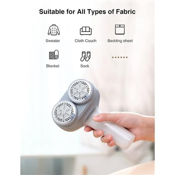 Fabric Shaver, Electric Lint Remover, Rechargeable Lint Shaver, Sweater Shavers - Picture 5 of 6